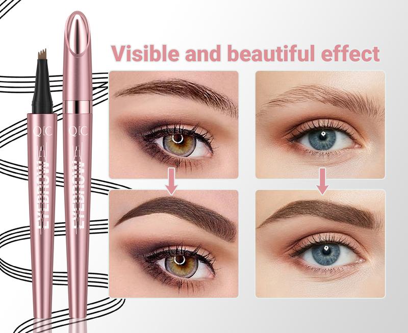 🖌️ Waterproof Micro-Fork Brow Pencil – Natural Hair-Like Brows