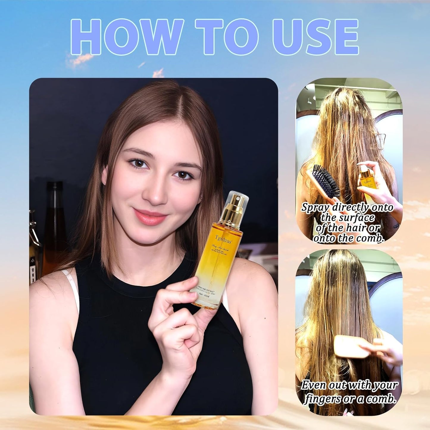 🎁 Last Day 50% OFF - Hair Oil Spray