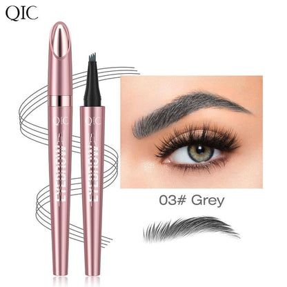 🖌️ Waterproof Micro-Fork Brow Pencil – Natural Hair-Like Brows