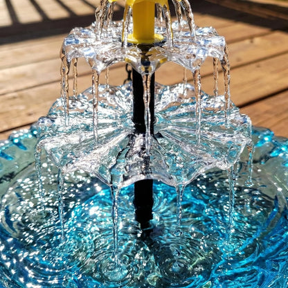 ✨2026 Spring special offer 50% off-🐦Solar Cascade Hanging Bird Bath Fountain