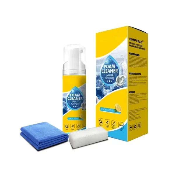 🏆LAST DAY SALE 50% OFF🔥Multi-Function Foam Cleaner – Deep Clean Car, Kitchen, Bathroom & Sofa