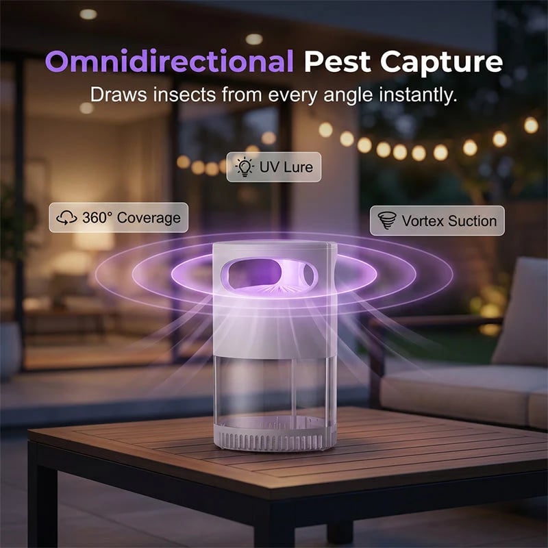 🔥Last Day 50% OFF - 🦟UV Mosquito Killer Lamp – 🔇quiet, USB, chemical-free. 🌙