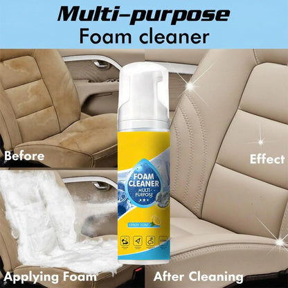 🏆LAST DAY SALE 50% OFF🔥Multi-Function Foam Cleaner – Deep Clean Car, Kitchen, Bathroom & Sofa