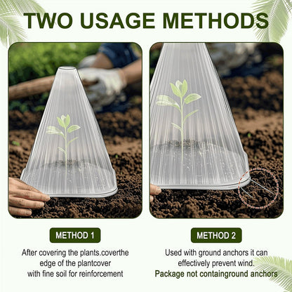 🌿Gardening Greenhouse Plant Covers 🌱Reusable, light-transmitting and breathable💪Prevent🐛insect🐓Poultry❄Frost🌧Rain🌪Wind