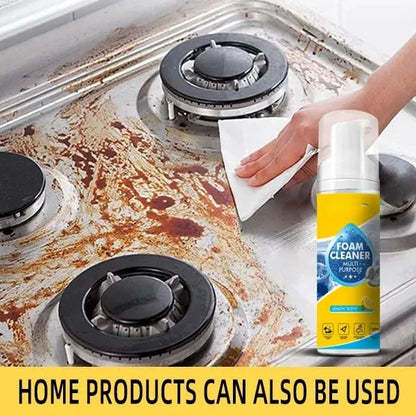 🏆LAST DAY SALE 50% OFF🔥Multi-Function Foam Cleaner – Deep Clean Car, Kitchen, Bathroom & Sofa