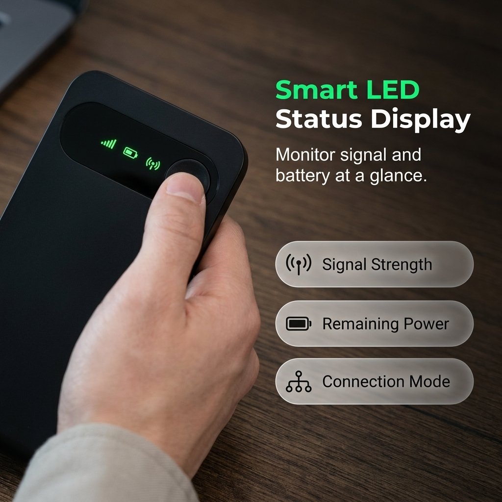 🔥Buy 2 Free Shipping🔥[Power on and use] All-network portable wifi