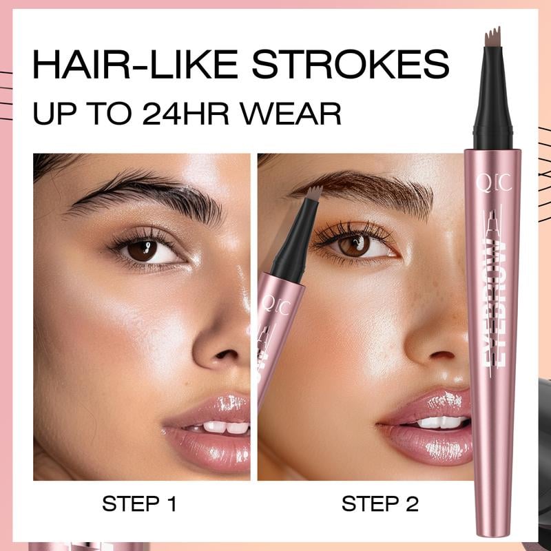 🖌️ Waterproof Micro-Fork Brow Pencil – Natural Hair-Like Brows